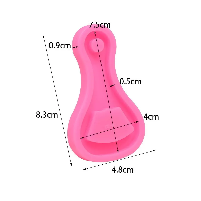 Яркий открывашка для пивных бутылок формы силиконовые Diy эпоксидной смолы брелки