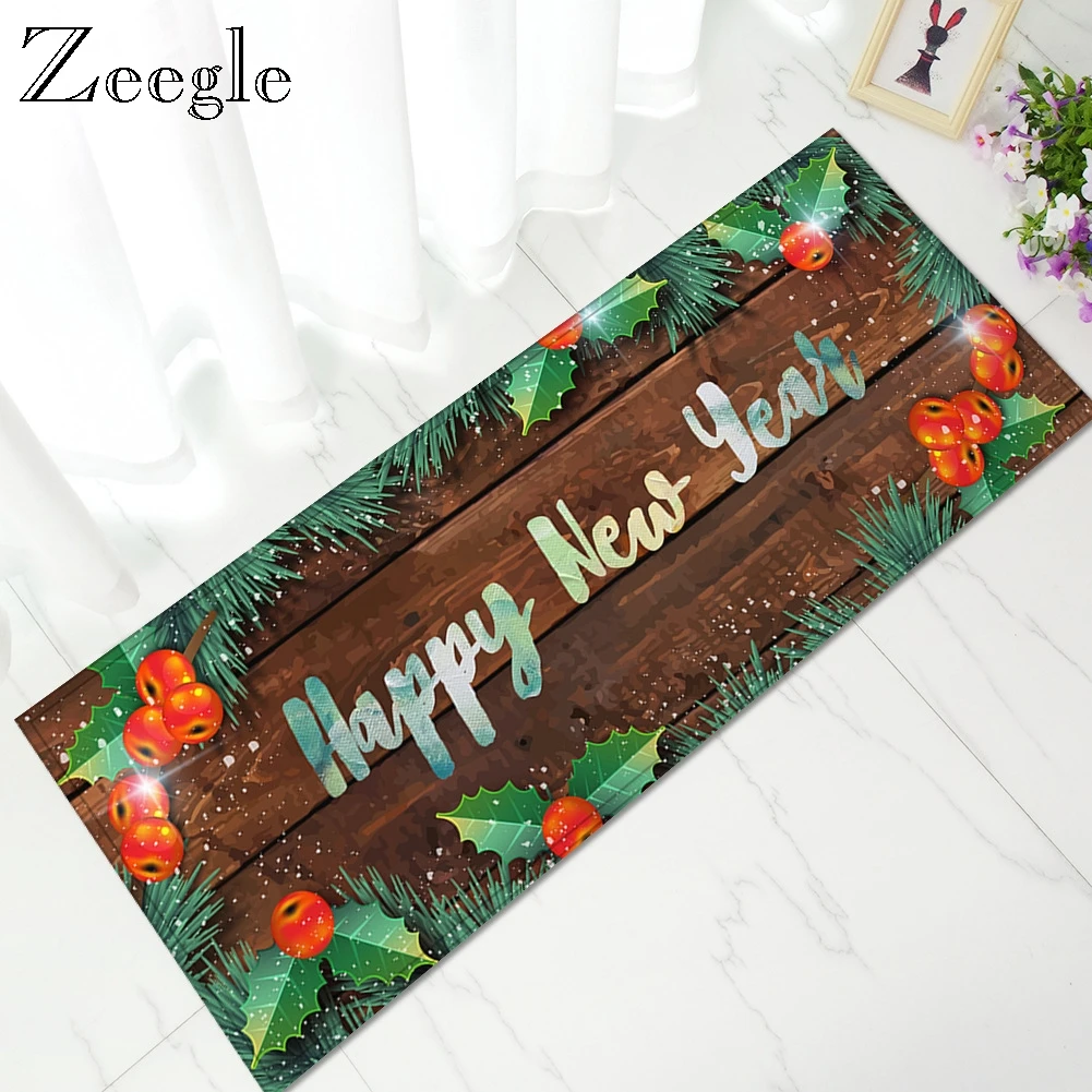 Коврик с рождественским дизайном 3D узор на открытом воздухе для ванной комнаты