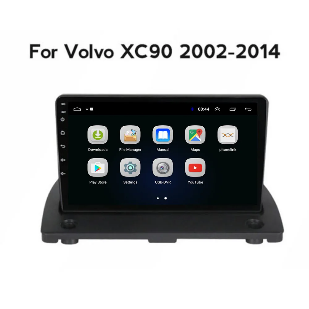 Автомагнитола 2DIN 6 ГБ + 128 Гб Android GPS RDS DSP мультимедийный плеер для Volvo XC90 2004 2005 2006 2007