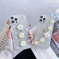 jwmove 12 iphone11promax new pearl flower xsmax simple female 7p8plus online celebrity 78se2 x silicone soft shel