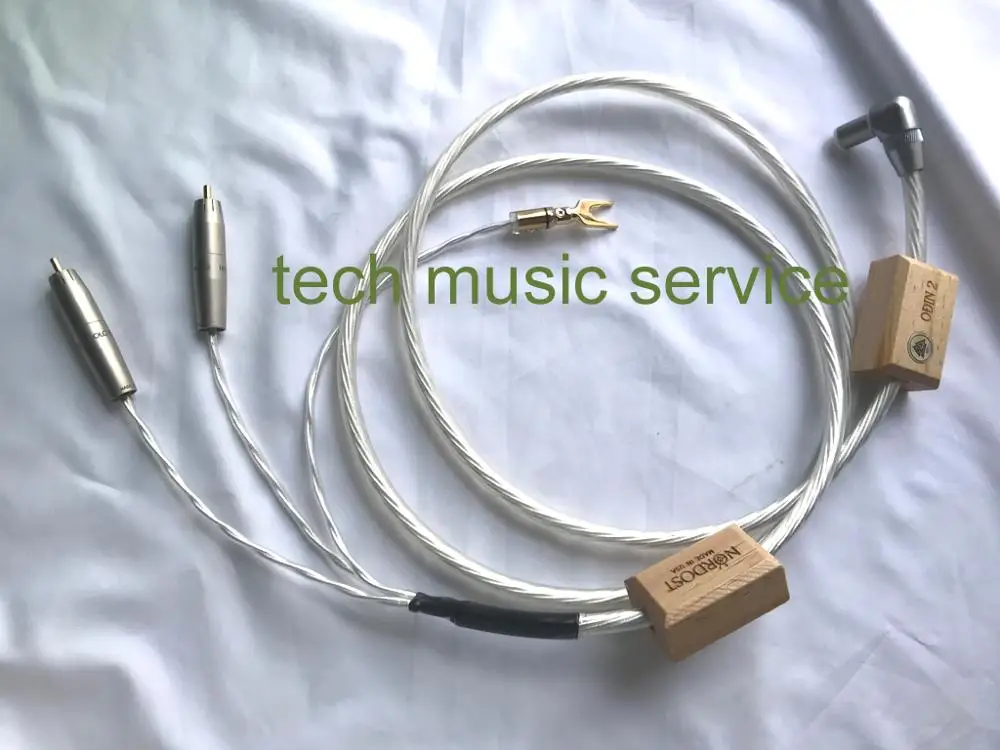 ODIN2 серебристый кабель для фонографа Pro 5 PIN к RCA LP|Кабели VGA| |