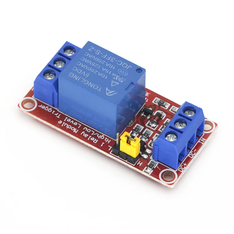 

5V 12V One 1 Channel Relay Module Board Shield with optocoupler Support High and Low Level Trigger