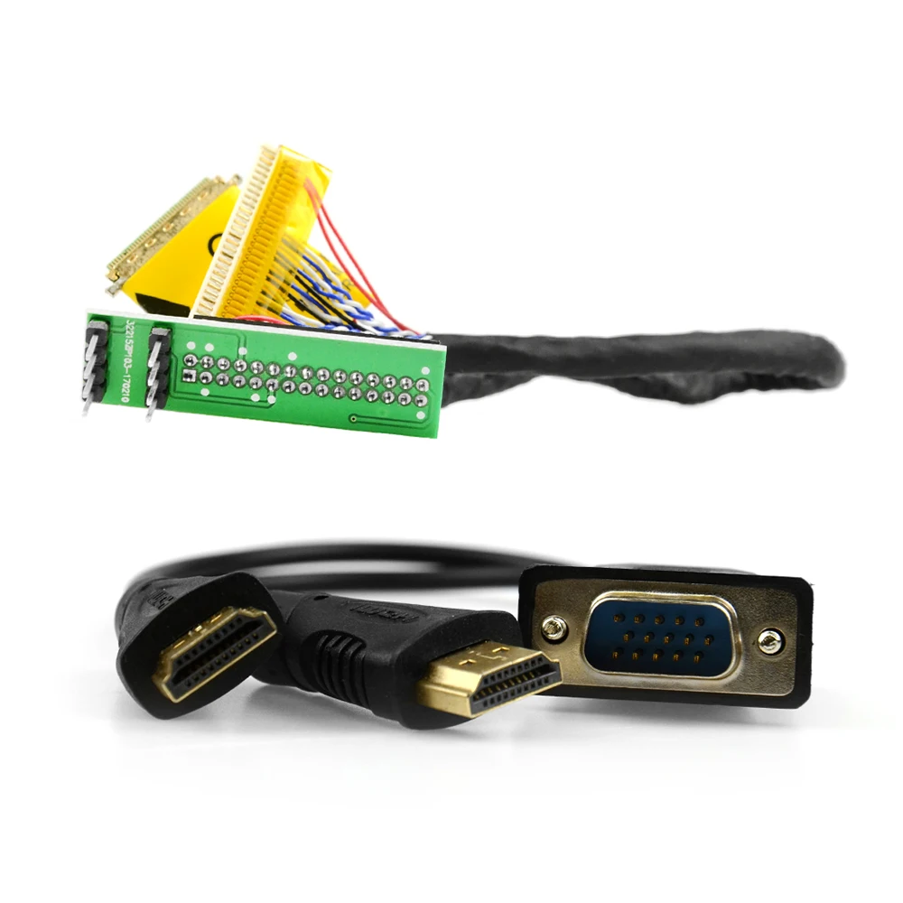 VGA к HDMI ЖК-дисплей светодиодный экран EDID код чип данных чтение линии 2 в 1 кабель онлайн чтение и запись линии RT809F RT809H TL866ii plus
