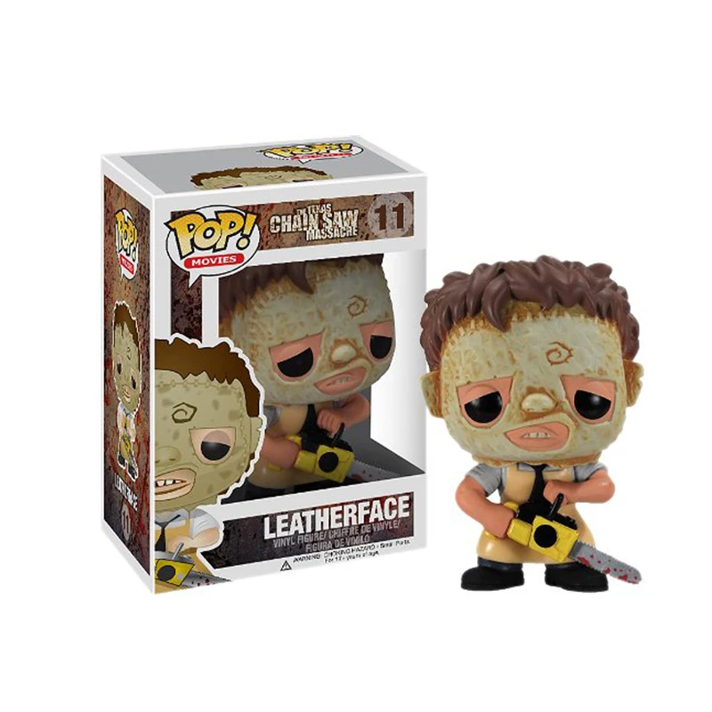 Funko поп музыки! Фильмы Техасская бензопила резня кожаное лицо виниловые фигурки