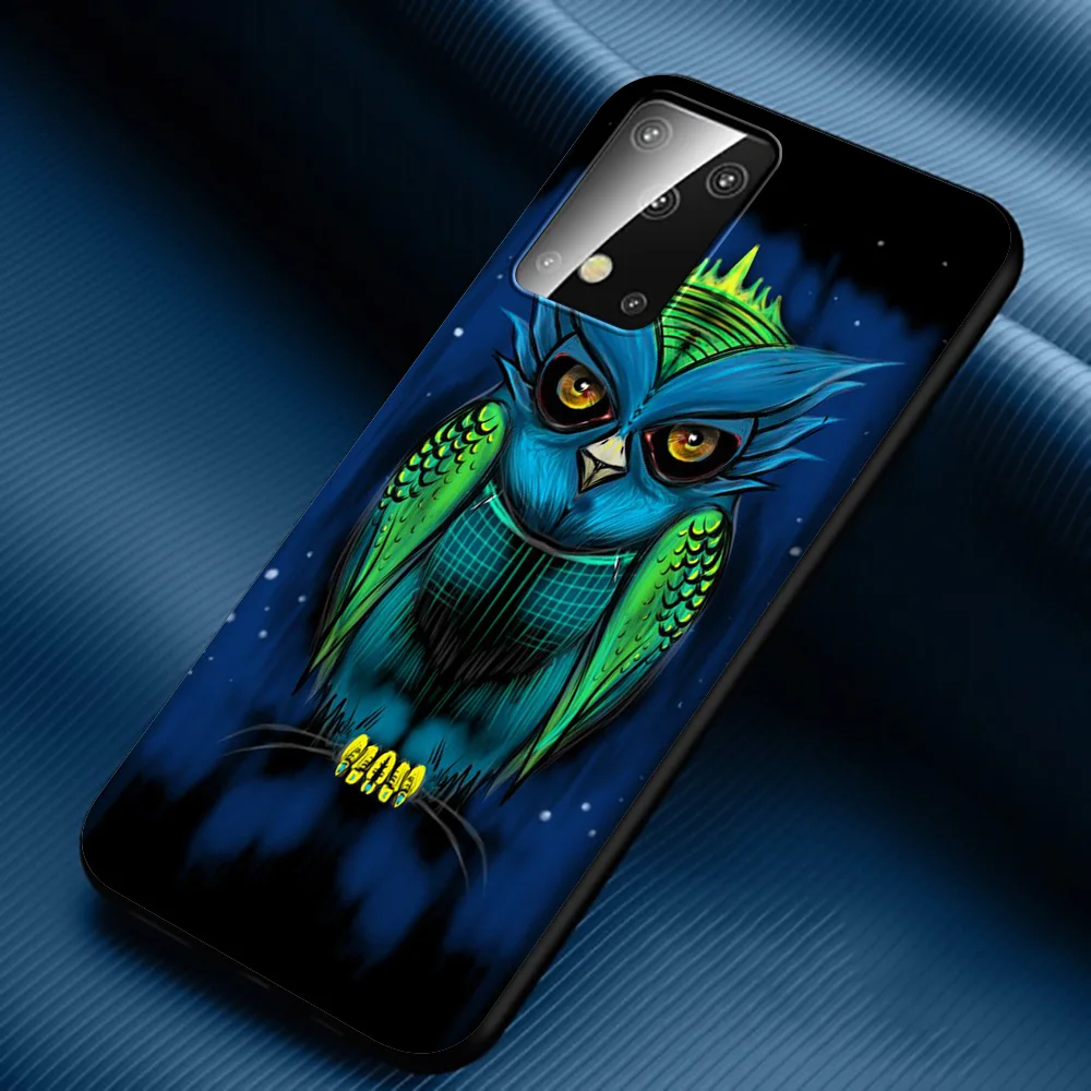 Lavaza Cute Owl Hearts Lover Christmas Soft Case for Samsung Note A3 A5 A6 A7 A8 A9 A10s A20s A30s A40s A50s 10 A70 8 9 J6 Plus | Мобильные