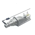 Алюминий металла водоструйный насос двигателя 35 мм ЧПУ крыльчатка 18 мм Jet открытие подводный движения опрыскиватель для радиоуправляемой лодки