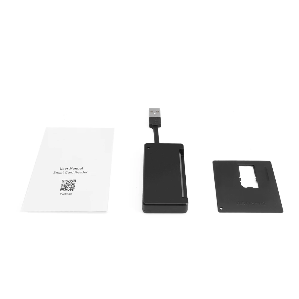 

KARTOMAN USB 2.0 smart Card Reader memory for ID Bank EMV electronic DNIE dni citizen sim cloner connector adapter PC computer