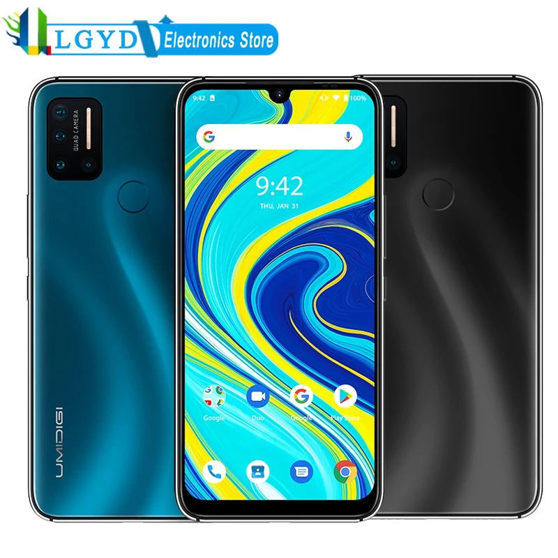 UMIDIGI A7 Pro смартфон с 6 3-дюймовым дисплеем восьмиядерным процессором ОЗУ 4 Гб ПЗУ 64