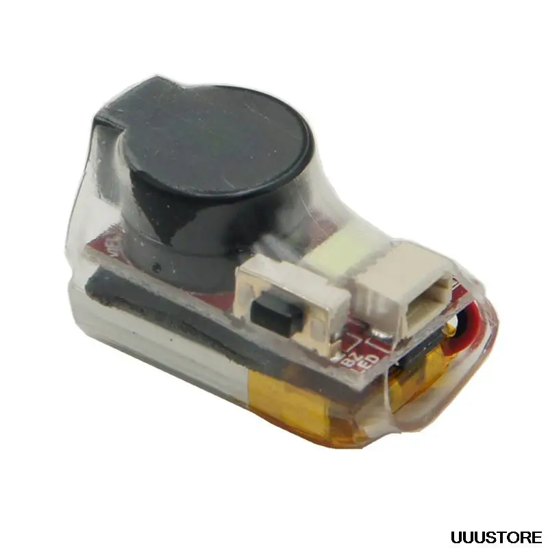 VIFLY-Localizador de zumbador de 5V superfuerte, bater&iacute;a integrada de m&aacute;s de 100dB, LED de autopotencia para Dron de carreras FPV, Micro de largo alcance, LR4-2