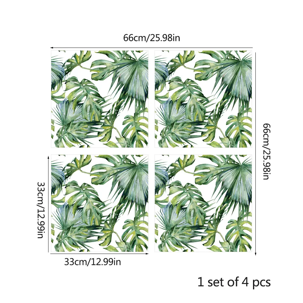 FUNLIFE наклейка с банановым листом самоклеящаяся для спальни Водонепроницаемая
