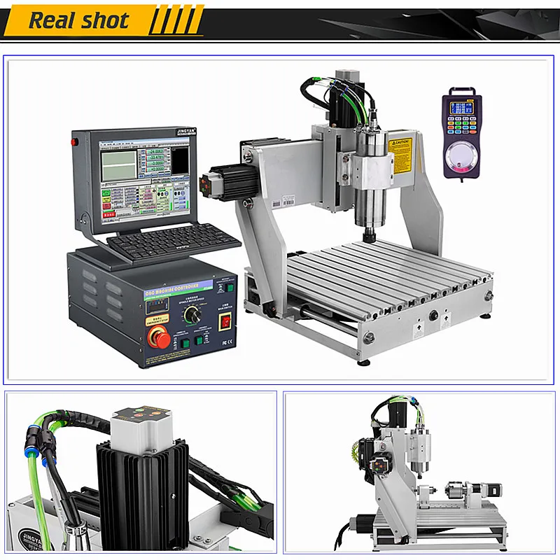 

CNC Router Engraver Industrial Advanced High Precision 3040 3axis 4axis 1.5KW 2.2KW Engraving Machine