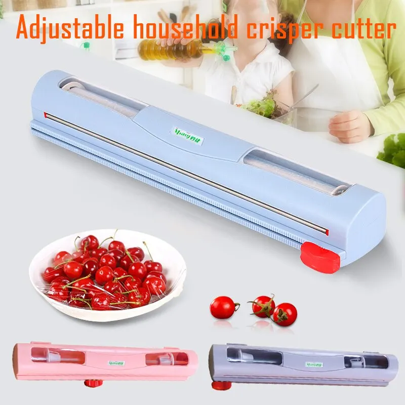 

Волшебное кольцо из АБС-пластика хорошего полезный фрукт Еда свежие пластик пищевая пленка дозатор консервант пленка резак Кухня инструме...