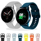 Ремешок силиконовый для Samsung Galaxy Watch 46 мм 22 мм, сменный Браслет для Gear S3 Frontier Classic, 20 мм S2