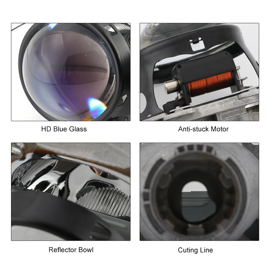 Ronan 3," hella D2S синие линзы проектора Bi Xenon HID d2s d2h d4s лампа автомобильная фара для модернизации