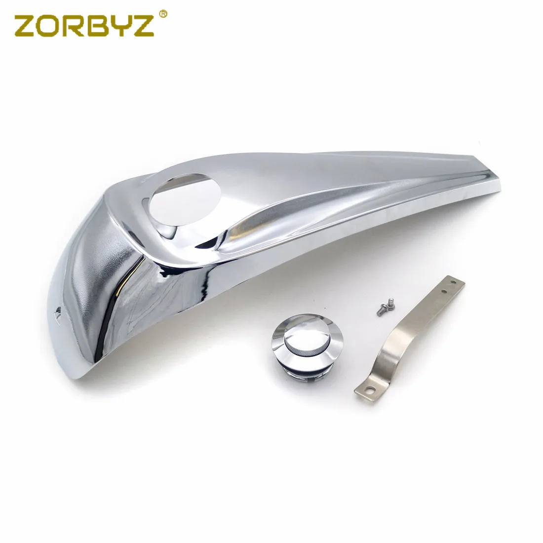 ZORBYZ топливный бак гладкая приборная консоль крышка с бензобаком Крышка для Harley