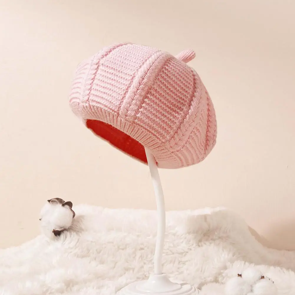 

Kid Bonnet Fabulous Photography Prop Thicken Portable Baby Hat for Daily Wear Baby Hat Child Beanie