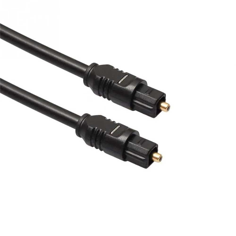 

High Quality Digital Optical Audio Cable Toslink Gold Plated 1m 1.5m 2m 3/5m 10m 15m 20m SPDIF MD DVD Gold Plated Cable