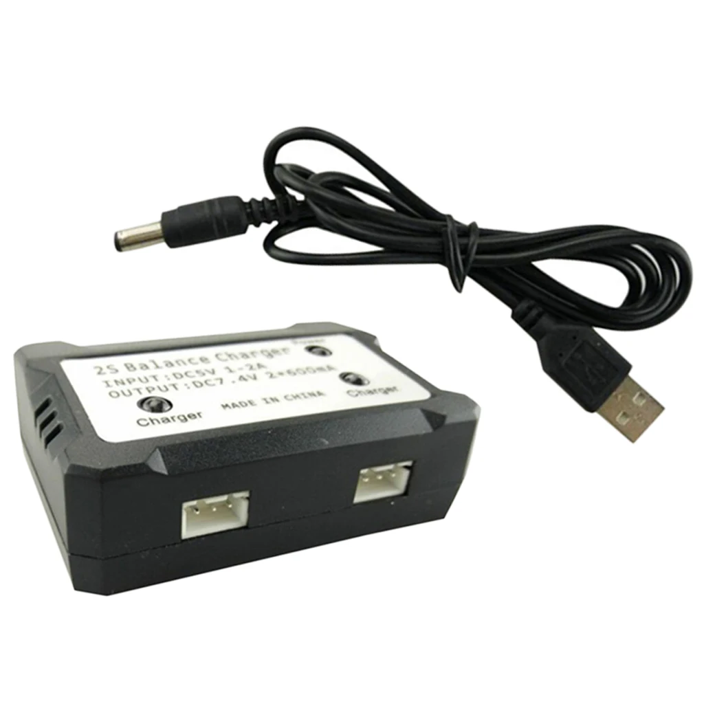 Прочный 2 в 1 USB зарядное устройство 7 4 В 2S для Syma X8 X8C X8G X8HG X8HW X8HC RC Quadcopter детали