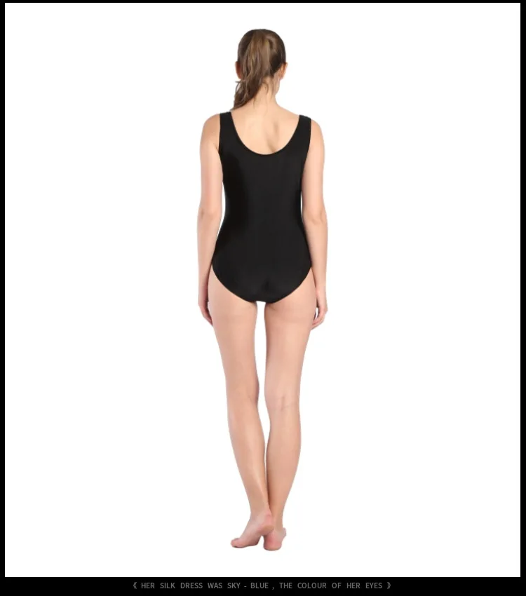 Новинка Детские балетные костюмы детское танцевальное Боди без рукавов