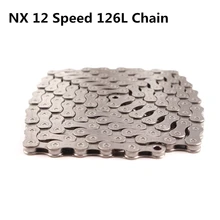 SRAM NX EAGLE 12 Скоростей 1x12 цепь велосипеда MTB 126L звенья с электрозамок горный велосипед цепь быстрого соединения