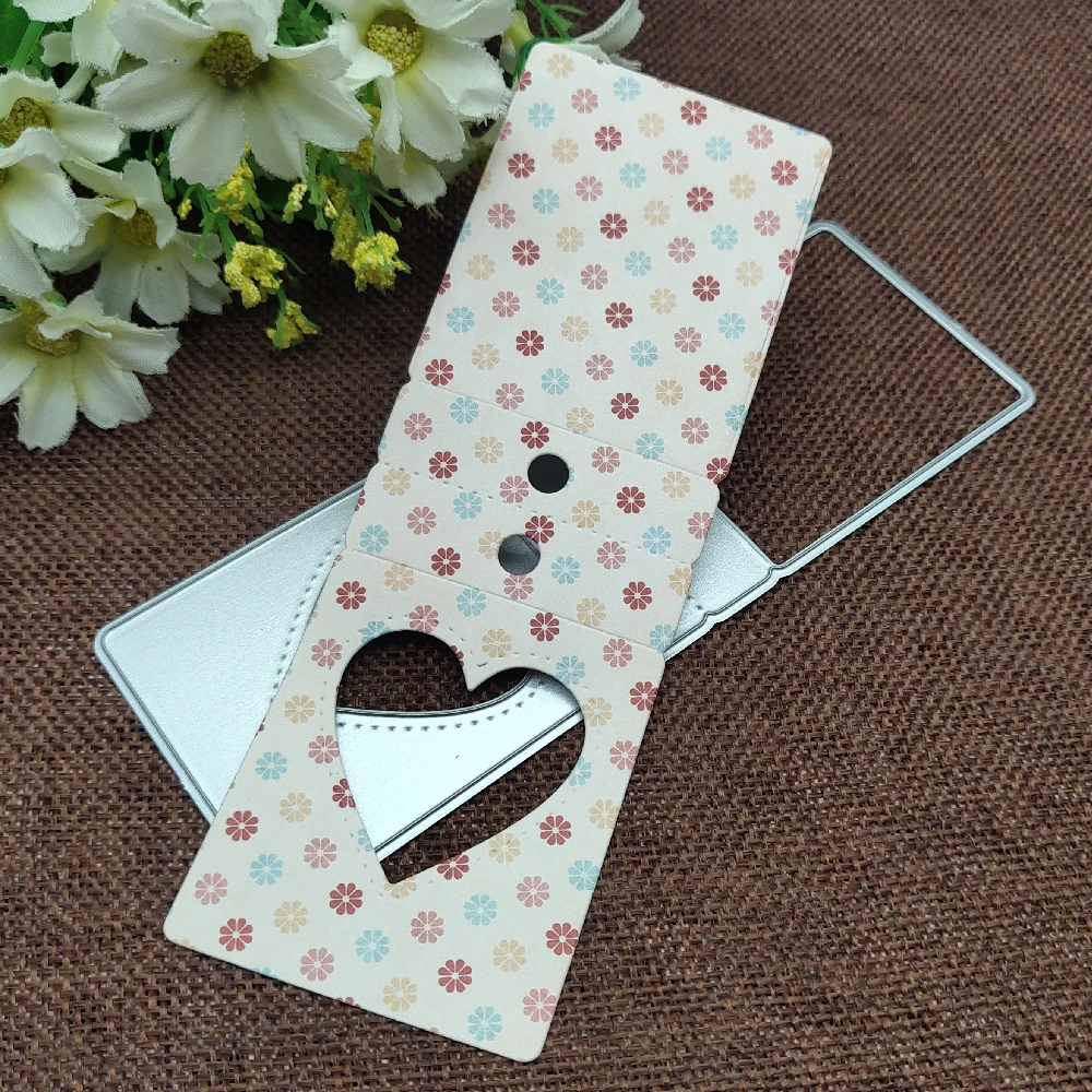 

Love label Metal Cutting die keychain shaker Heart Paper Key Chain Scrapbook Paper Craft Card Punch Art Knife Cutter