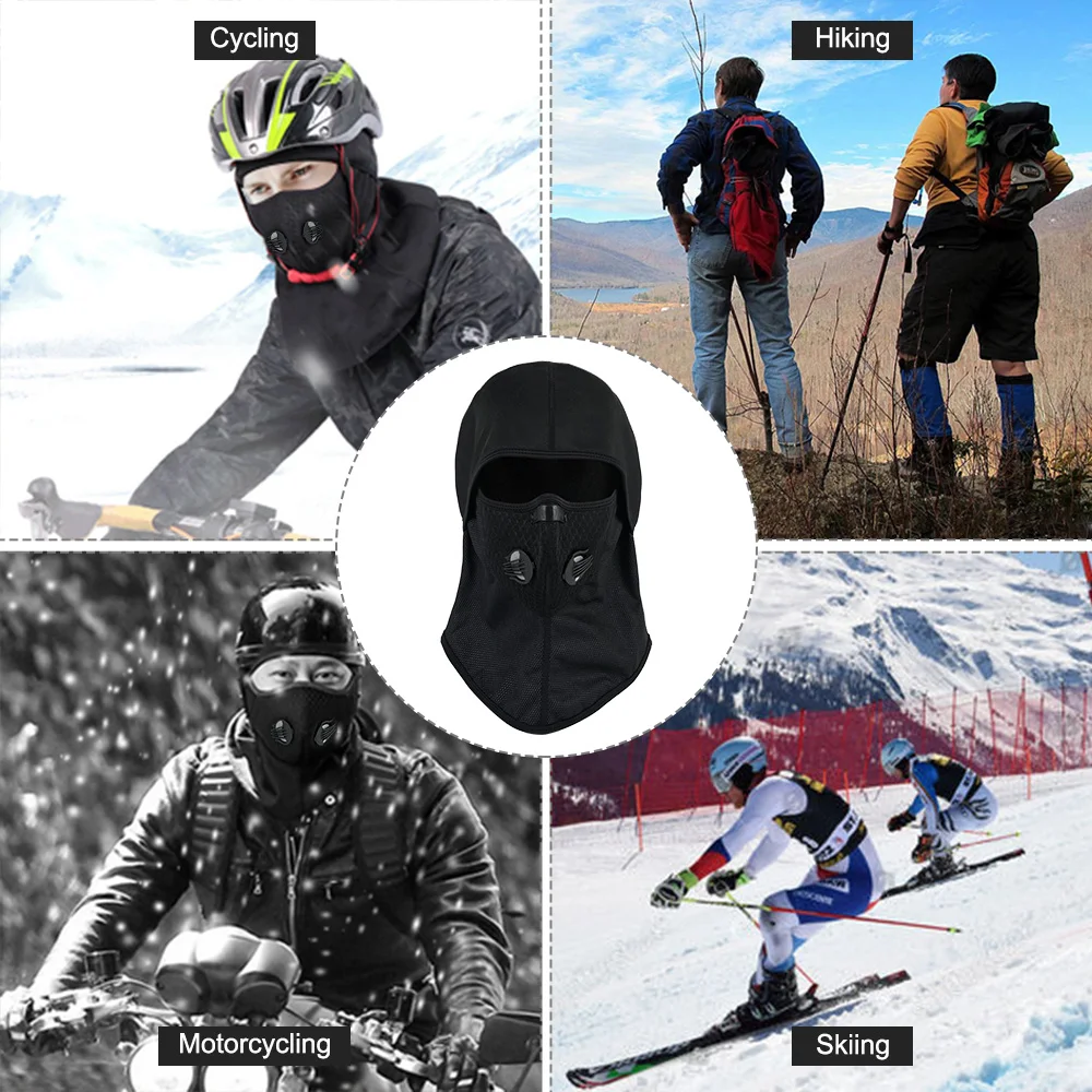 Мотоциклетная маска Балаклава для лица с защитой от ветра и УФ