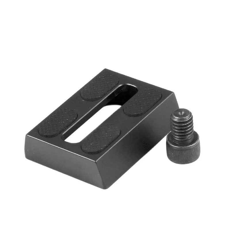 

S8250 Dovetail plate with non-slip ,Quick Release Plate 5.5cm (BLACK)