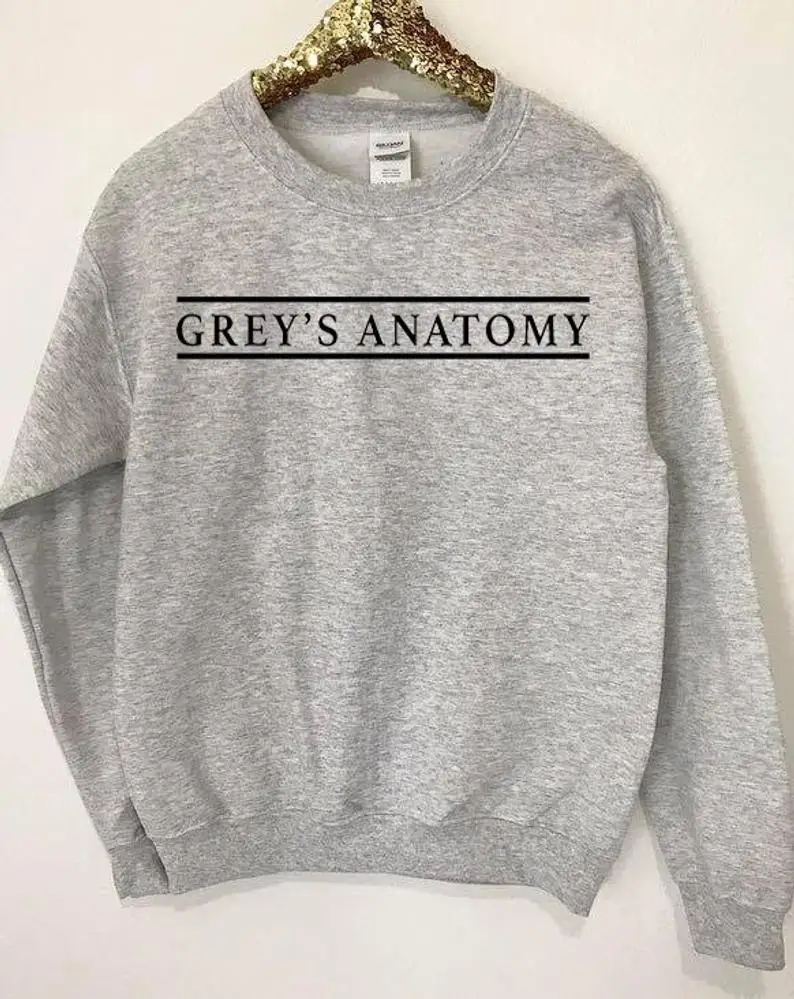 Милая Толстовка GREYS Anatomy унисекс You're My Favorite Person серая толстовка tumblr джемпер