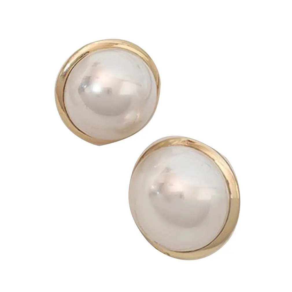 2020 Новые простые женские серьги с жемчугом корейские темпераментные на