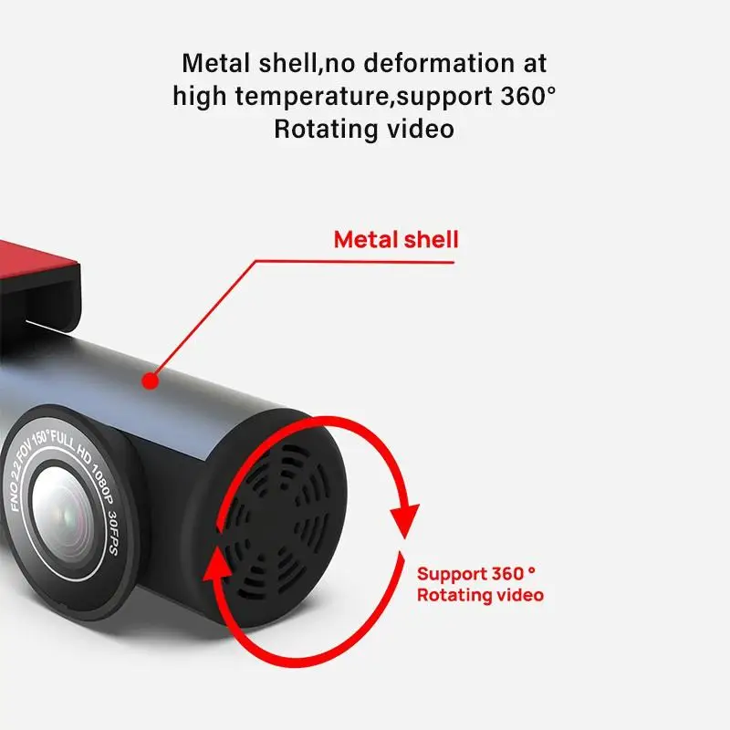 Видеорегистратор скрытый 1920x1080P угол обзора 150 градусов Wifi FHD ночное видение -