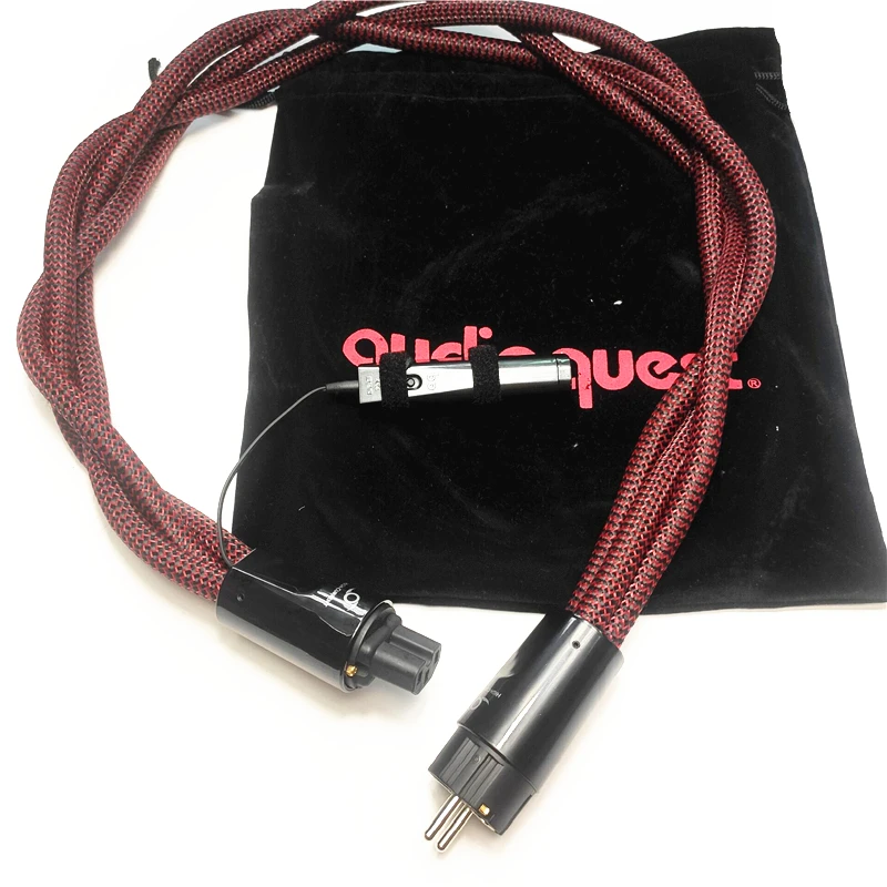 

Hurricane high current AC Power Cable Audiophile Audio Power Cord US & EU Schuko plug