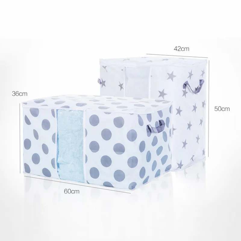 

Clothes Quilt Storage Bag Blanket Closet Sweater Organizer Box Sorting Pouches Cabinet Container Travel Home Moving Package Bag