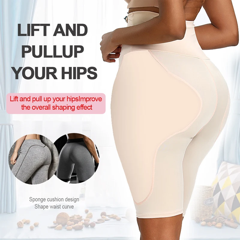 SEXYWG Plus Size Butt Lifter Body Shaper Control Panties Shapewear Shorts Paded Panties Sexy Shapers Hip Enhancer Waist Trainer