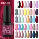 Гель-лак для ногтей ROSALIND, набор для маникюра с УФ-светодиодом, 8 мл, для дизайна ногтей, базового топа, праймера, покрытия, гель-лака для ногтей