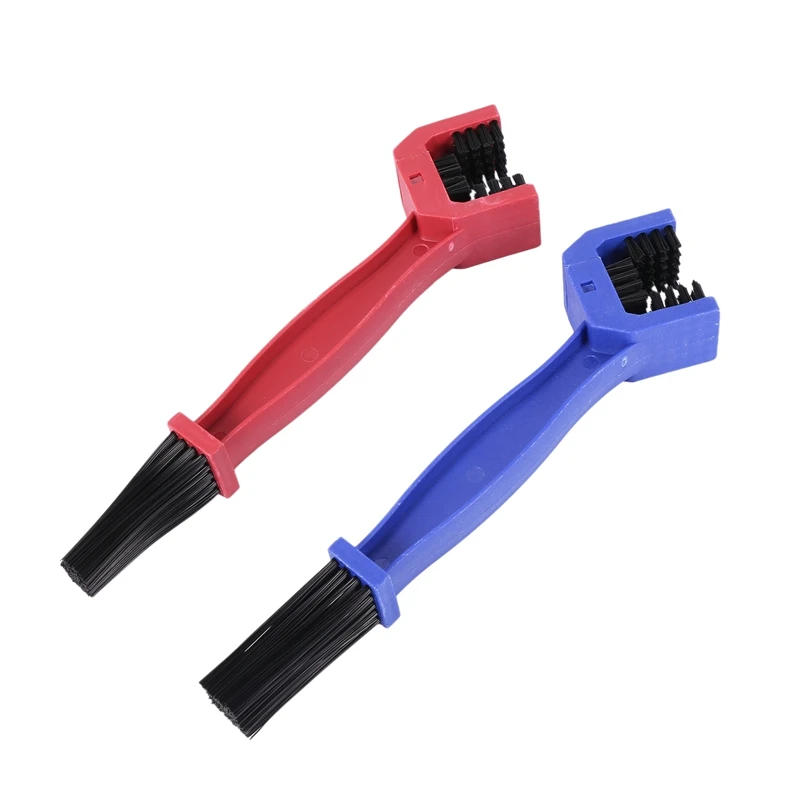 

2x Motorcycle Bicycle Cycling Chain Brush Cleaner Cleaning Tool