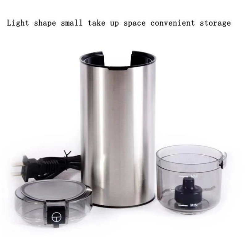 Электрическая кофемолка бытовая электрическая с вилкой европейского