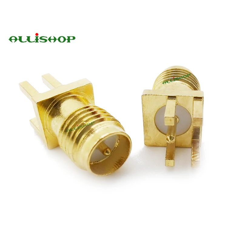 ALLISHOP 5 шт. RP SMA гнездо вилка переборка крепление на печатную плату пайкой RF разъем