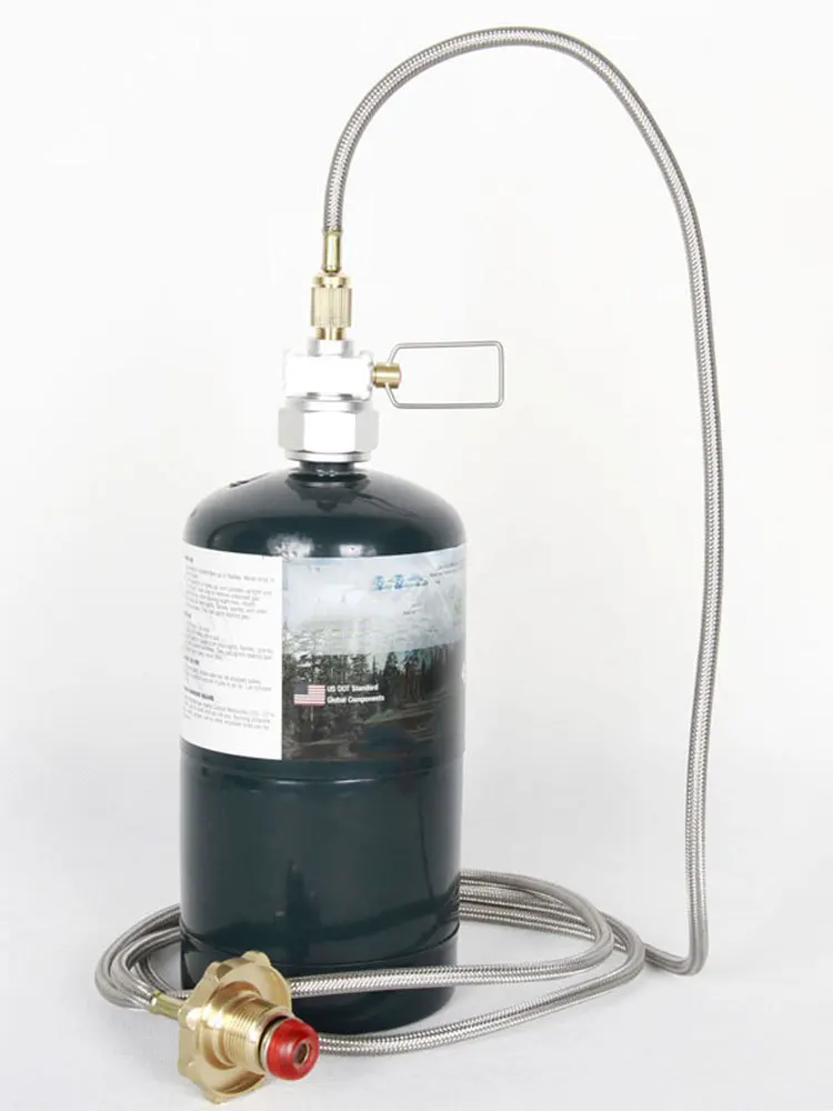 

Camping Stove Refill Adapter Gas Saver Plus Gas Convertor Shifter Refill Flat Tank Conversion Adapter Camping Gas Adaptor Valve