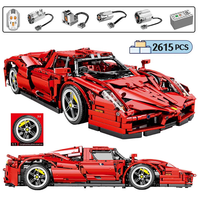 SEMBO 2615 шт. город дистанционного Управление гоночный автомобиль здание Мпц блоки