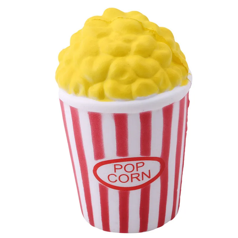 

Kawaii Popcorn Fries Squishy Cake Anti Stress Toy for Kids Hamburger Donuts Squeeze Toys Funny Fidget Toy Children Gift