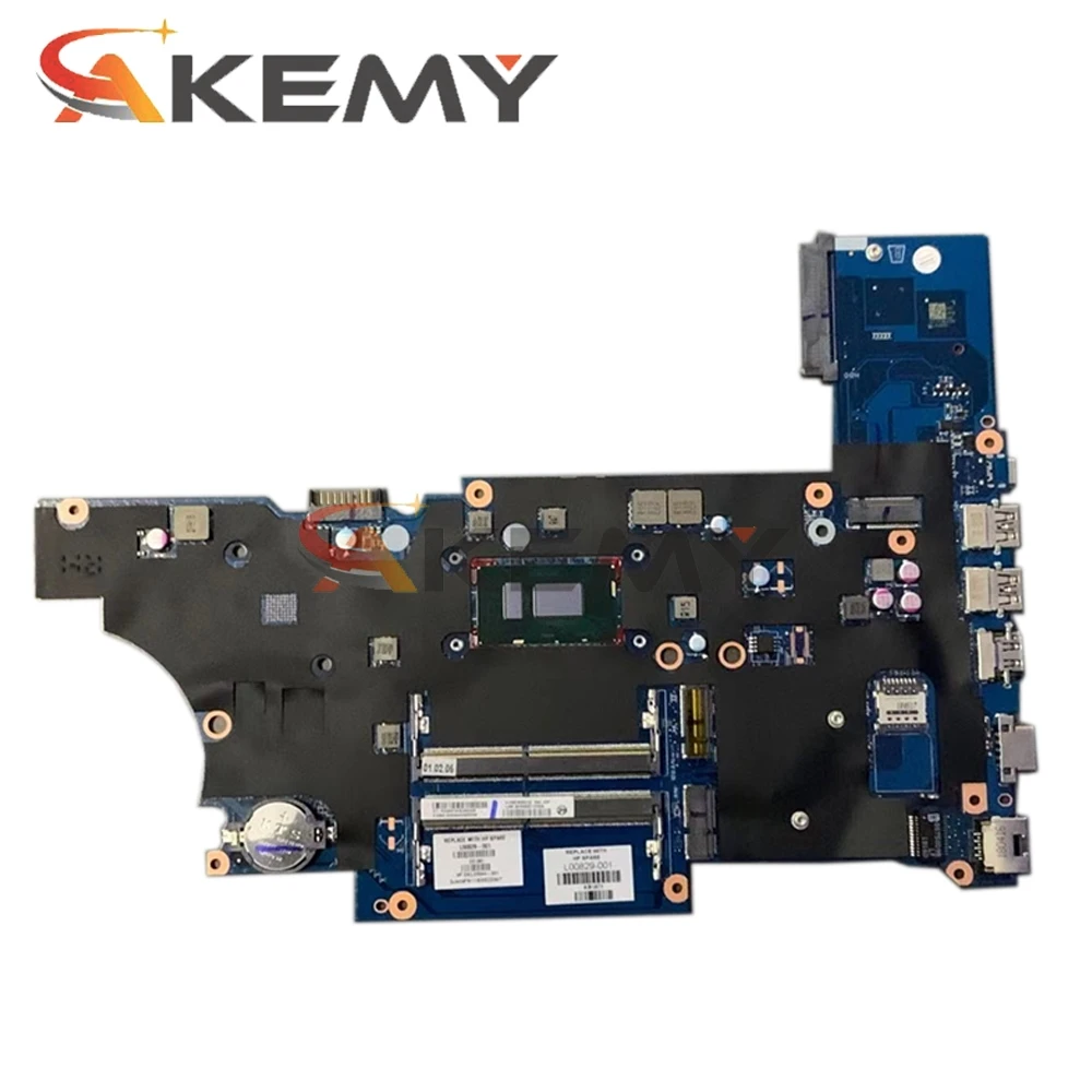 Материнская плата для ноутбука HP ProBook 450 G5 материнская с процессором 3865U I3 I5 I7 7-го