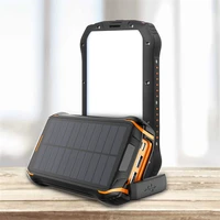 26800mah solar power bank with camping flashlight portable charger mobile phone poverbank for iphone 11 samsung xiaomi powerbank