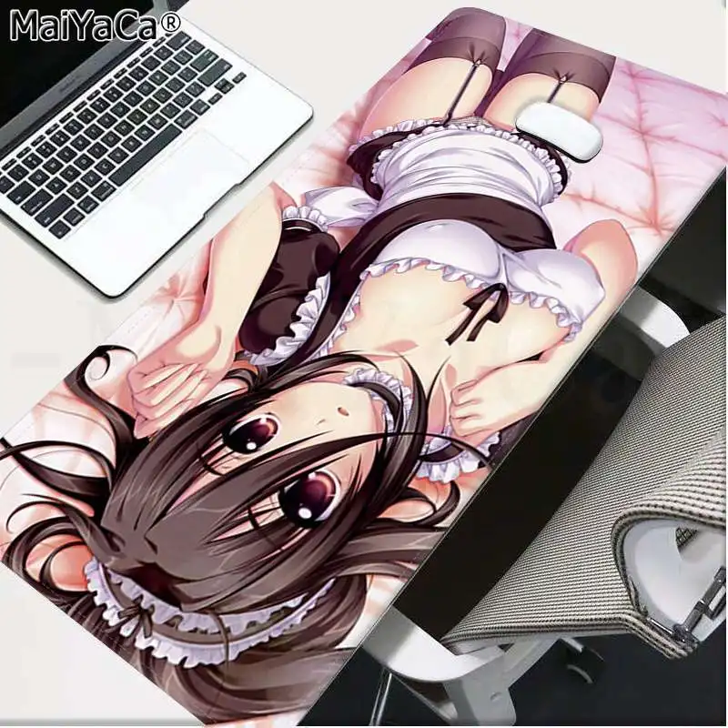 

Maiya Simple Design Sexy anime Bikini girl Large Mouse pad PC Computer mat Rubber PC Computer Gaming mousepad