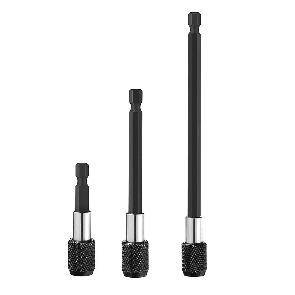 3 шт. Магнитная отвертка расширение Quick Release 1/4in шестигранный держатель хвостовика