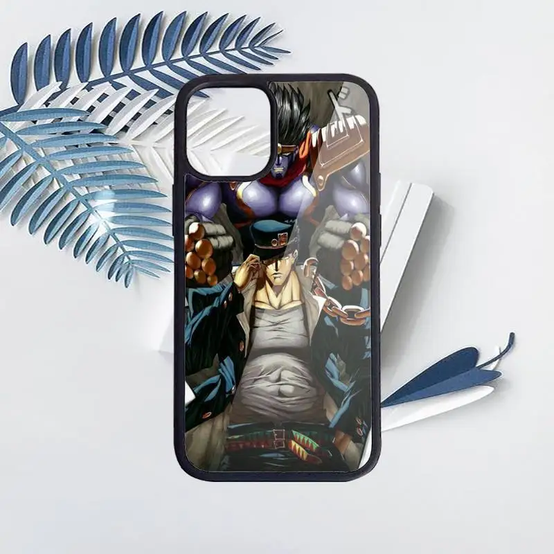 

JOJO BIZARR ADVENTUR Phone Case for iPhone 11 12 pro XS MAX 8 7 6 6S Plus X 5S SE 2020 XR Hard PC