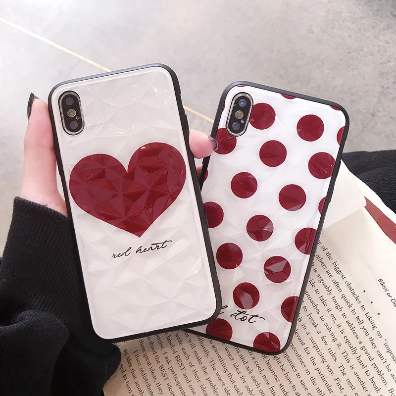 Милый чехол для девочек IPhone 8 Plus/7 Plus блестящий перламутровый прозрачный с
