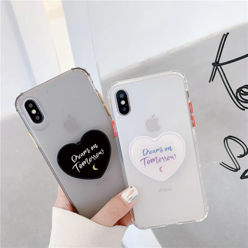 

Air Sac Cellphone Phone Holder Grip Cute Love Universal Mobile Holder For Smartphone Collapsible Telephone Bracket Accessories