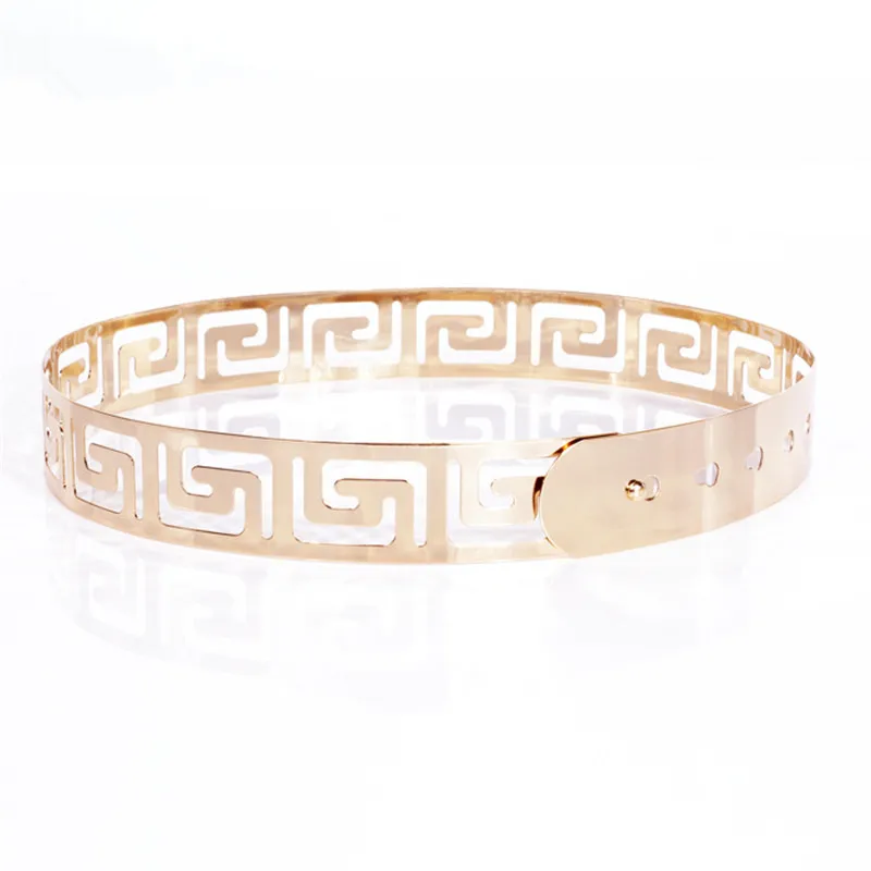 Сказочный 2021 из металла в стиле панк с резным узором на поясном ремне высоким