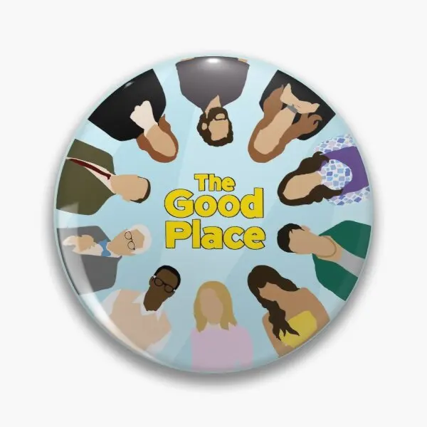 

The Good Place Characters Soft Enamel Pin Hat Collar Jewelry Badge Funny Creative Gift Fashion Decor Clothes Lapel Pin Cartoon