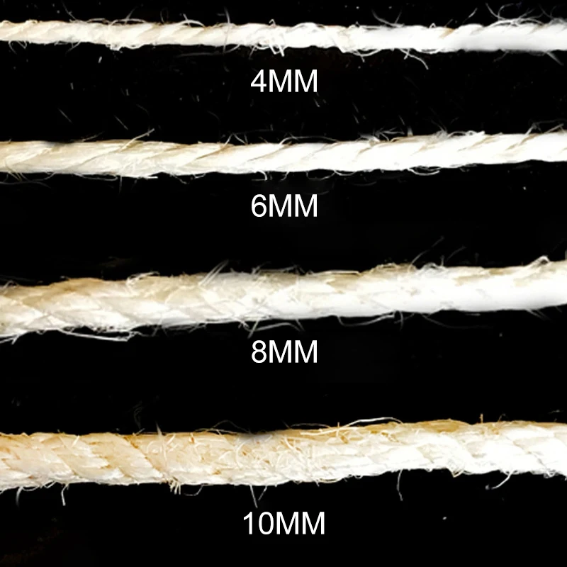 Когтеточка для кошек сменная пеньковая веревка устойчивая к царапинам сизальная